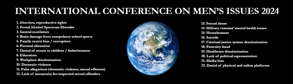 International Conference on Men's Issues – online, 2024